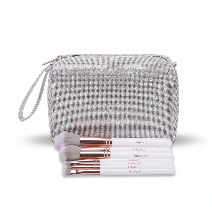 Ruby Face Makeup Bag Kit 10pcs (Square), foto 4