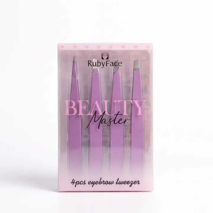 Ruby Face Tweezer/Pinca 4pcs, foto 2