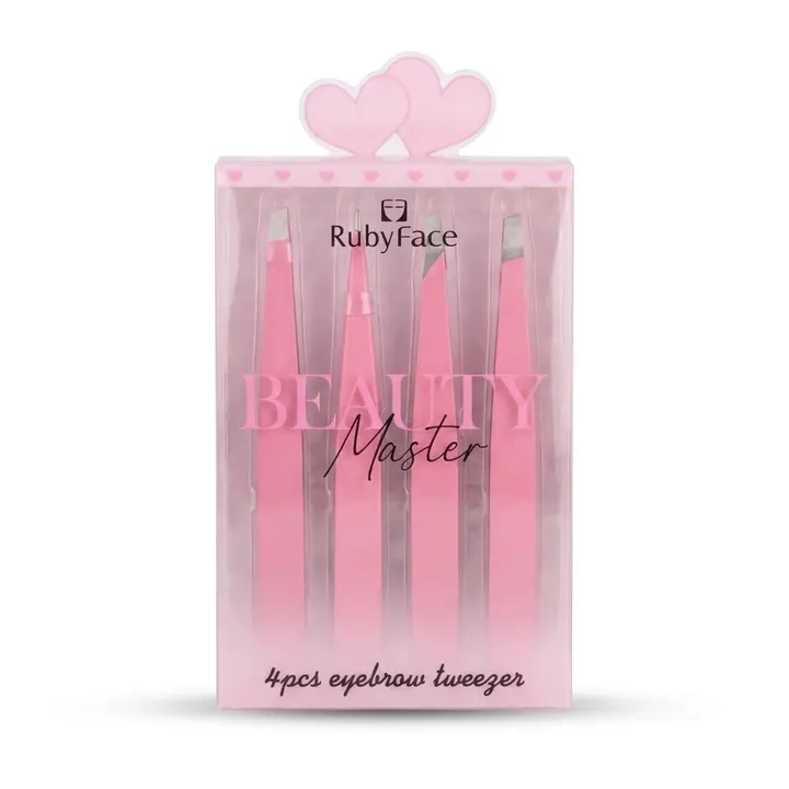 Ruby Face Tweezer/Pinca 4pcs, foto 3