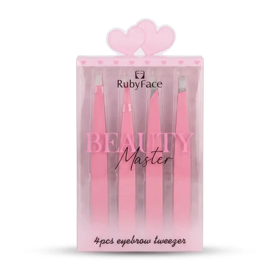 Ruby Face Tweezer/Pinca 4pcs, foto 3