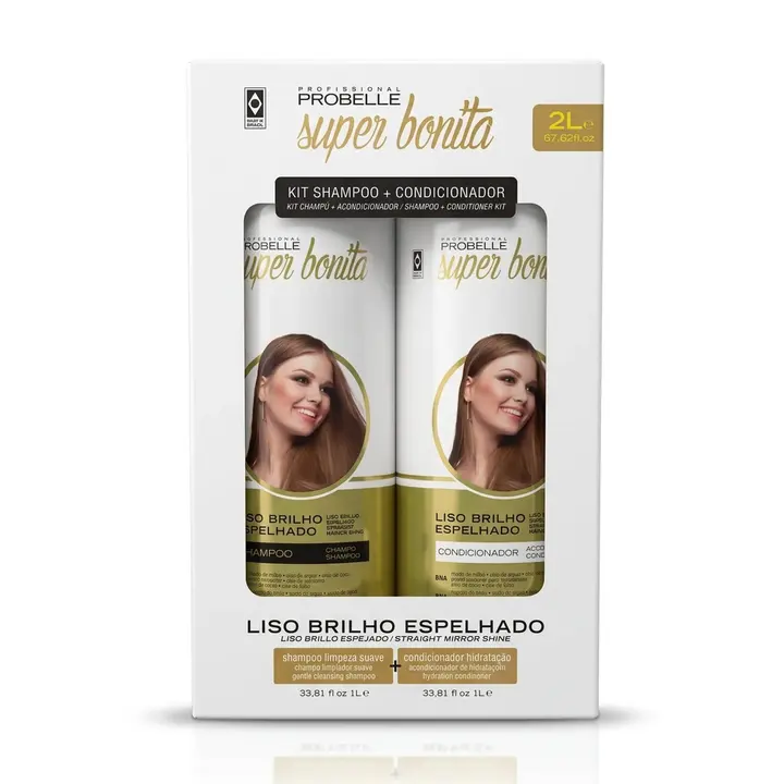 Probelle Super Bonita Shamp/Cond Kit 2ltr, foto 4