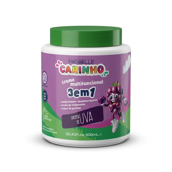 Probelle Carinho Crème de Pentear 3in1 900ml, foto 4