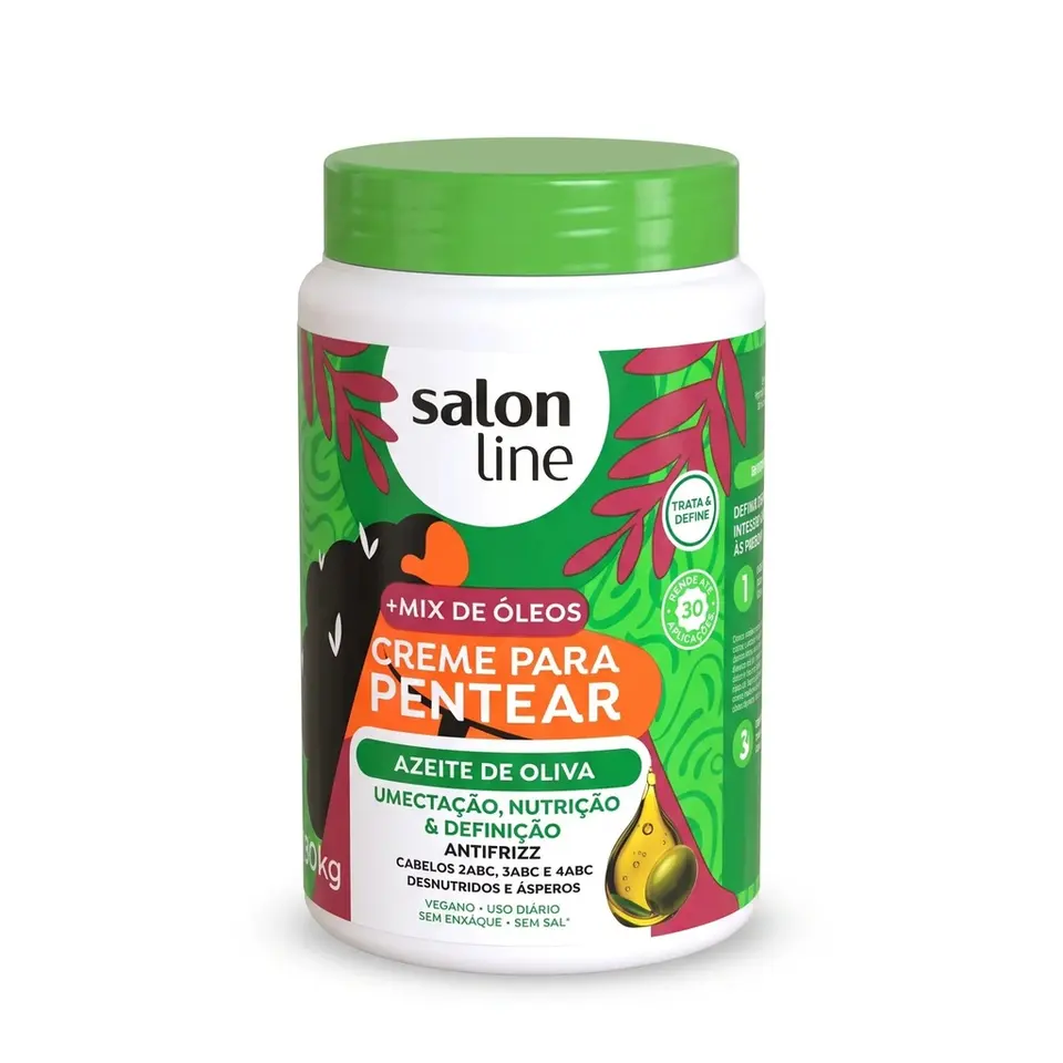 Salon Line Cr D/Pentear 1Kg, foto 4