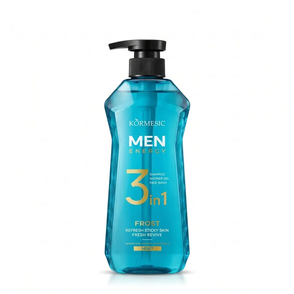 Kormesic Shampoo Men Energy 3in1 540ml, foto 2