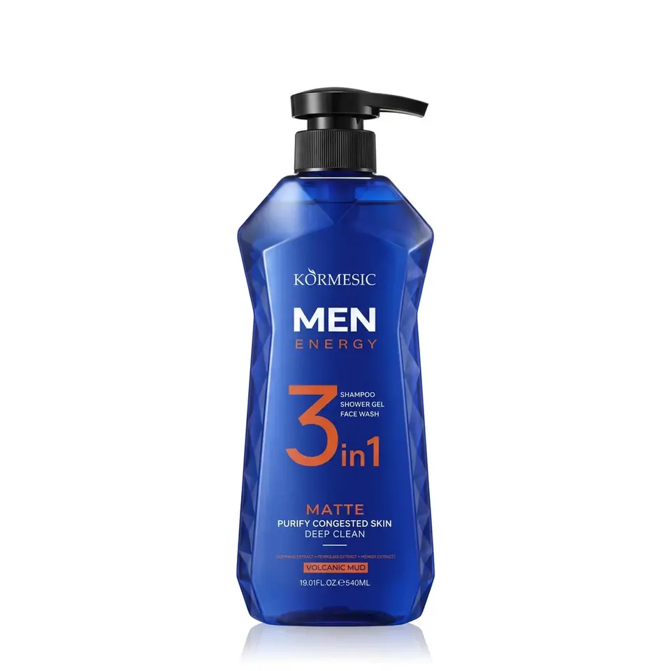 Kormesic Shampoo Men Energy 3in1 540ml, foto 3