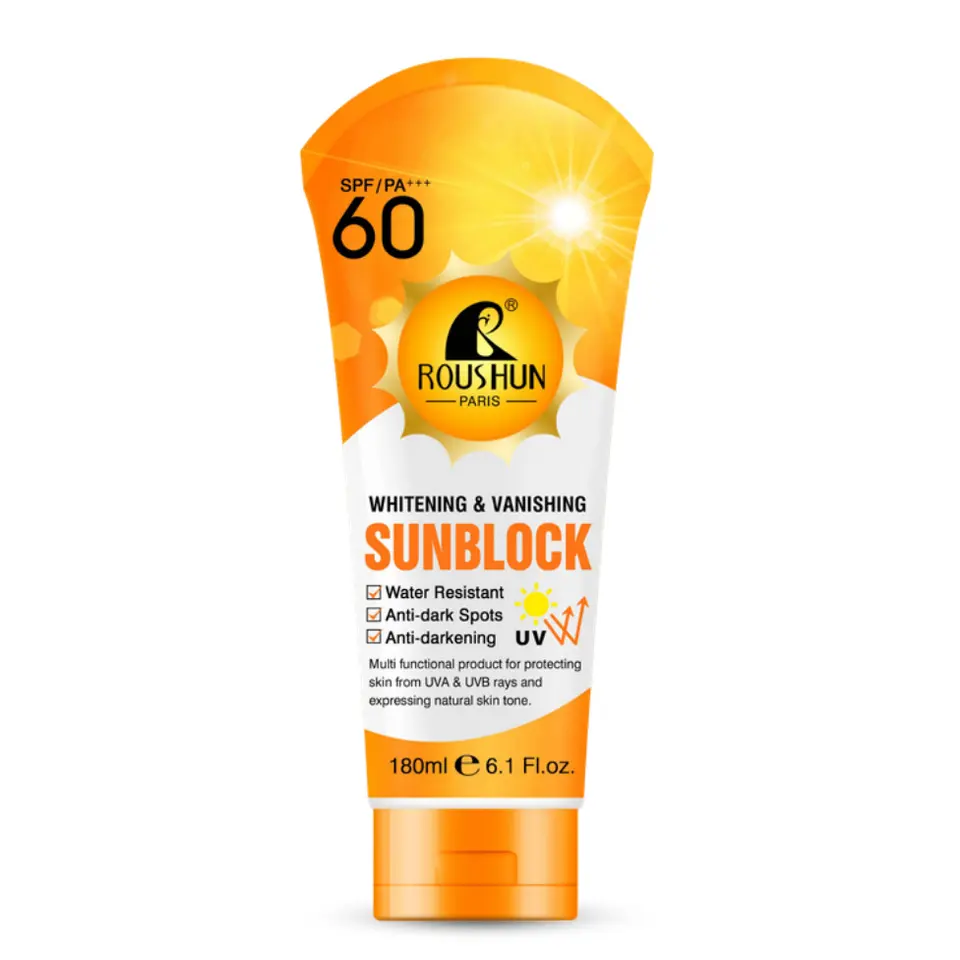 Roushun Sunscreen (SPF60) 180ml, foto 1