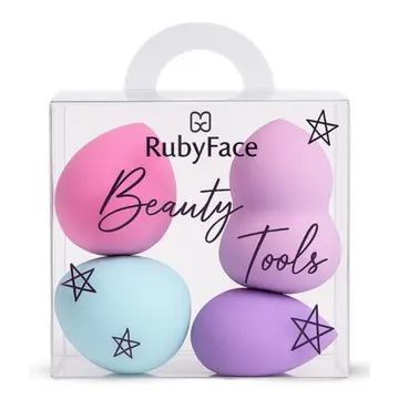 Ruby Face Sponge Facial 4pcs/Puff Square