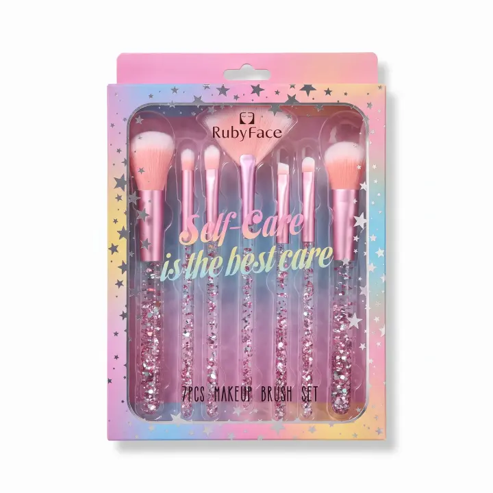 Ruby Face Makeup Kit 7pcs (Transparent)