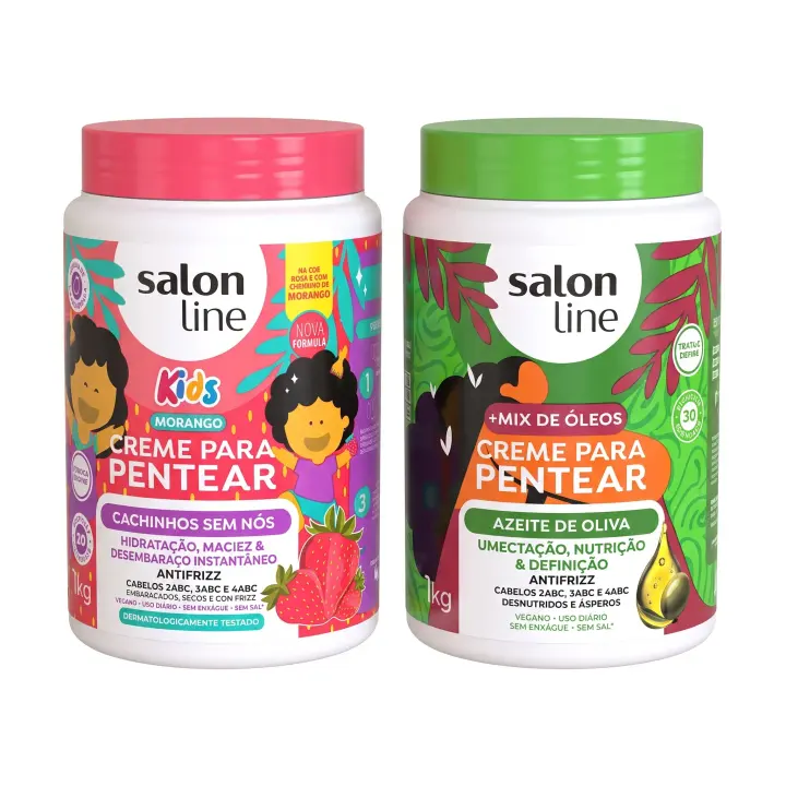 Salon Line Cr D/Pentear 1Kg