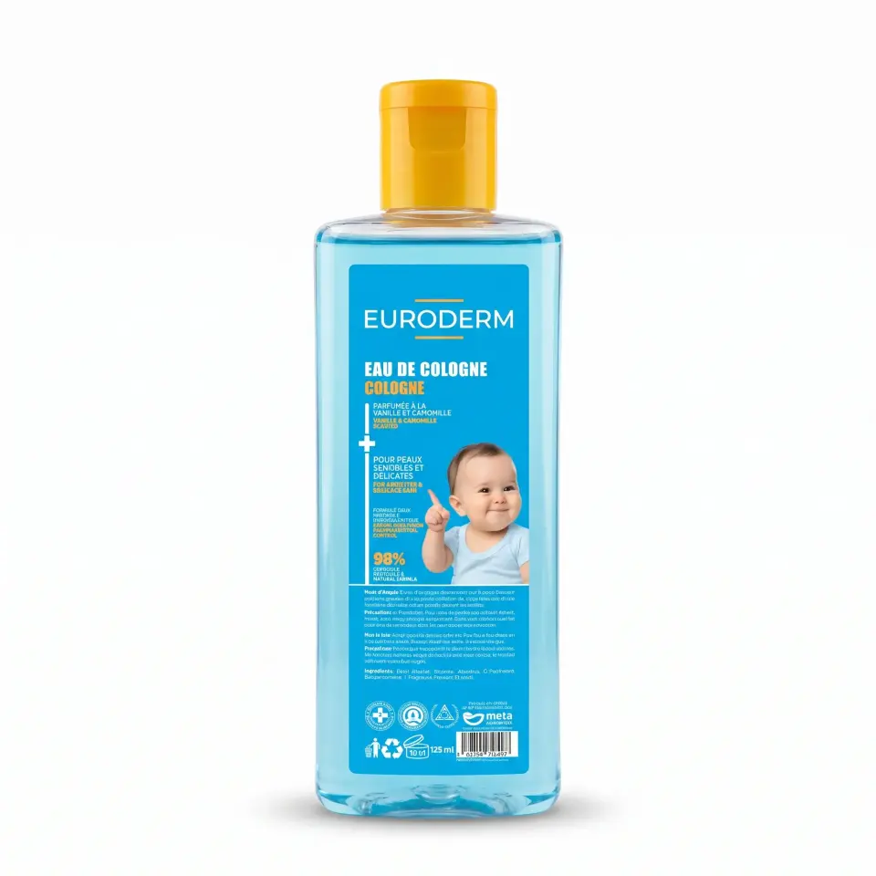 Euroderm Baby Cologne 125ml, foto 1