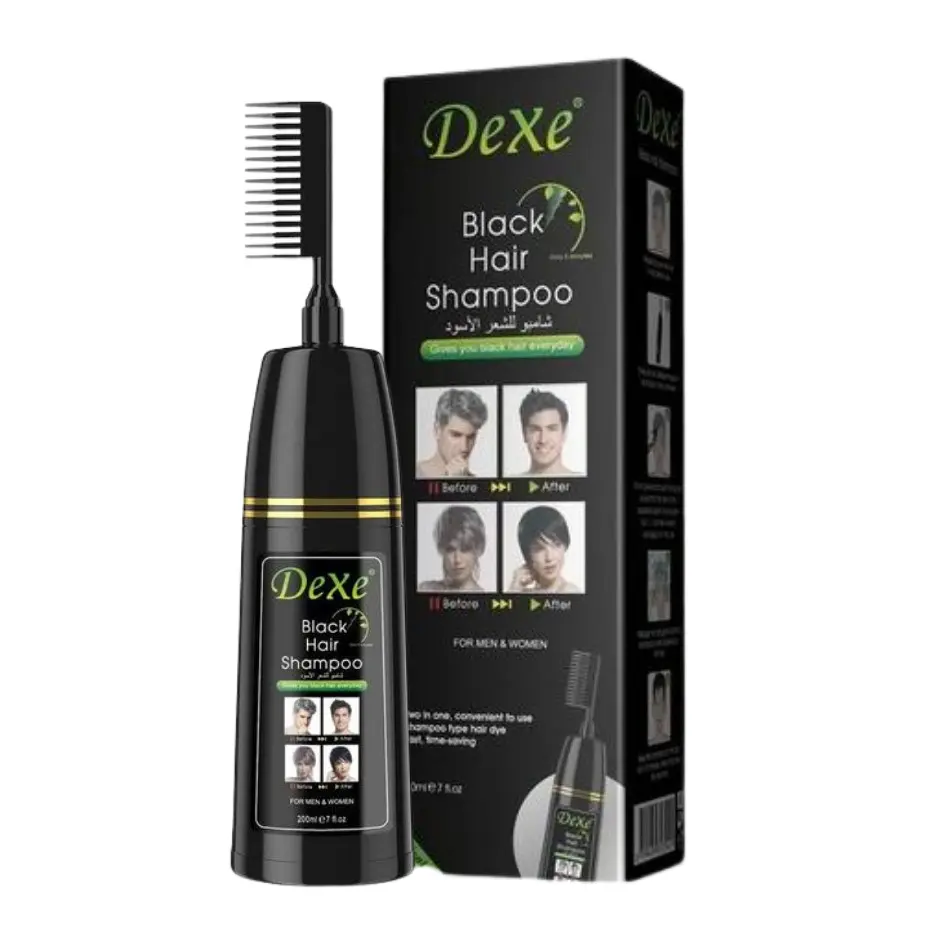 Dexe Hair Color Shampoo Comb 100ml*2, foto 1