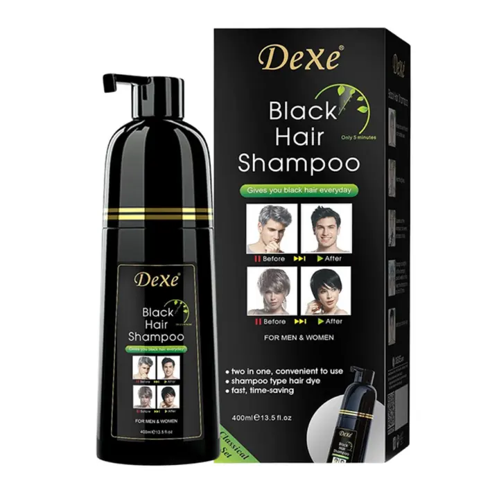 Dexe Hair Color Shampoo Pump 400ml