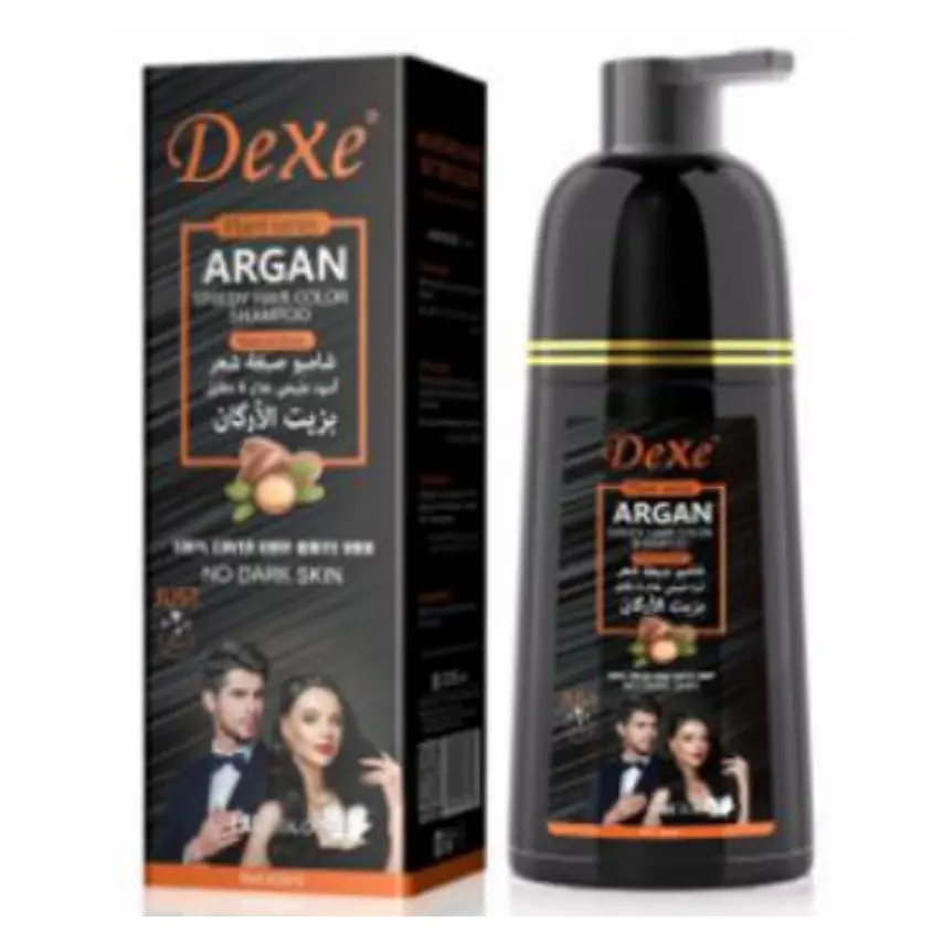 Dexe Hair Color Black Shampoo 420ml (Premium), foto 1