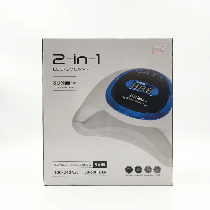 SUN C3 PLUS UV/LED NAIL LAMP 2in1 YG-15