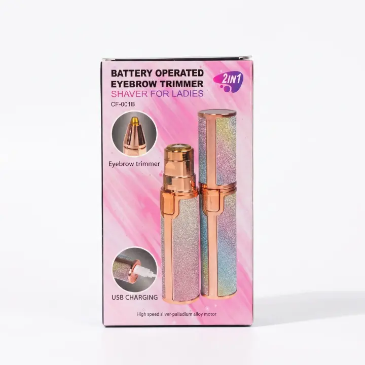 EYEBROW TRIMMER SHAVER FOR LADIES CF-001B 2in1