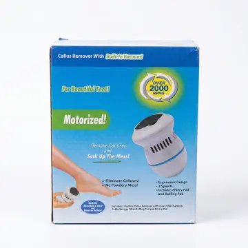 Callus Remover With Built in Vacuum Electronic