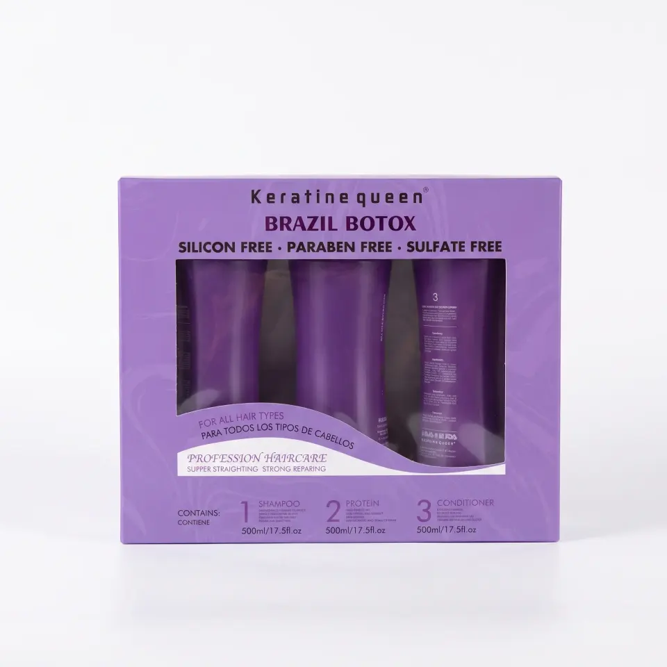 Keratine Queen Brazil Botox 500ml 3pcs, foto 1