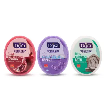Doxa Soap C/Sponge 130gm
