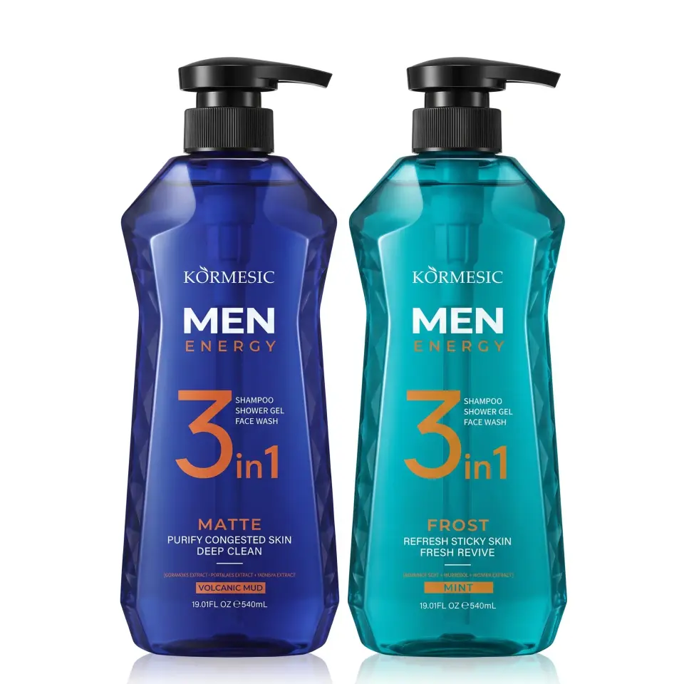 Kormesic Shampoo Men Energy 3in1 540ml, foto 1