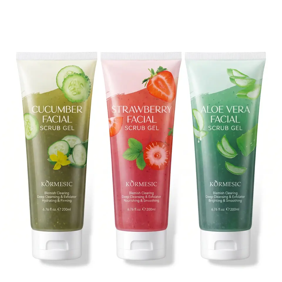 Kormesic Scrub Gel Facial 200ml, foto 1