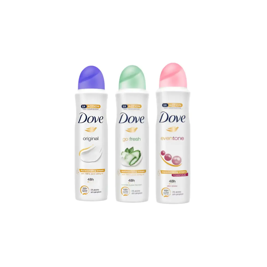Dove Body Spray 150ml (1x6x12)