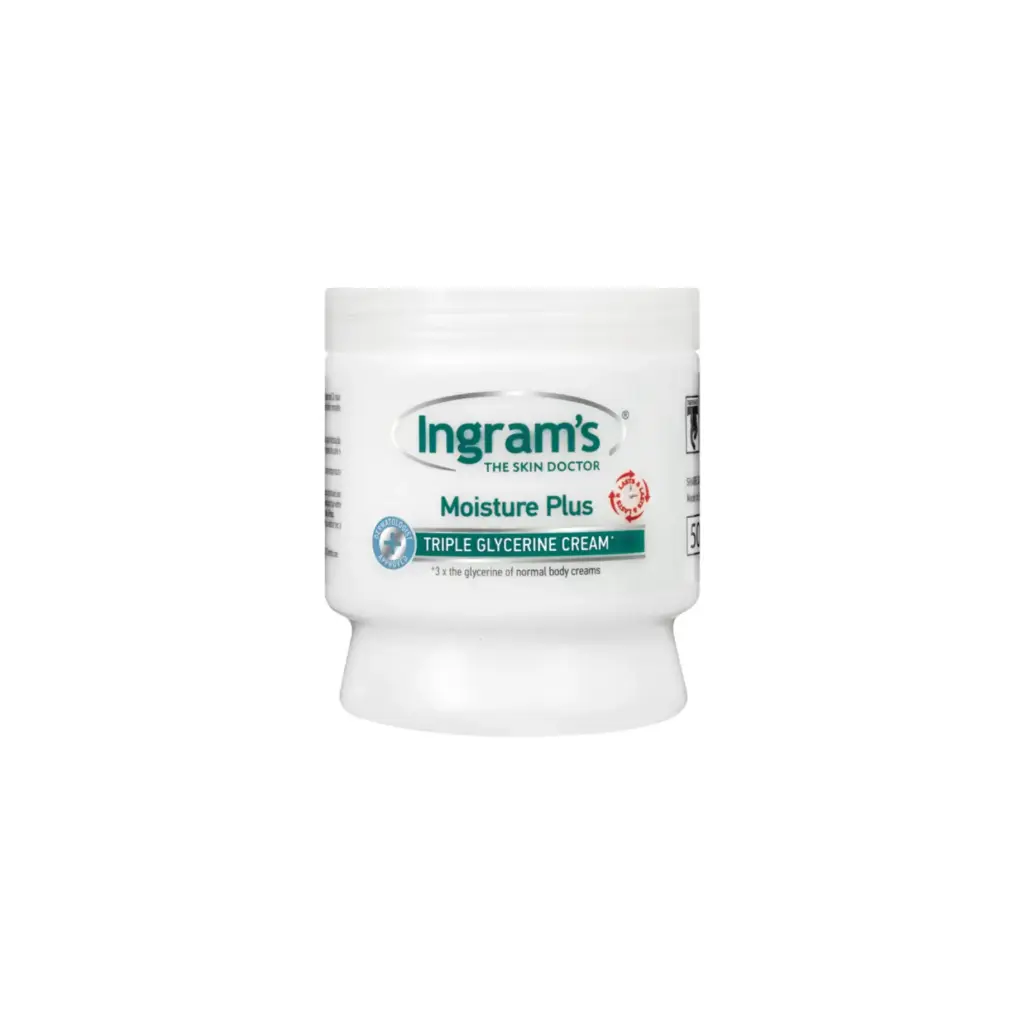 Ingrams Moisture Plus (White) Cream 450ml  (1x6x24)