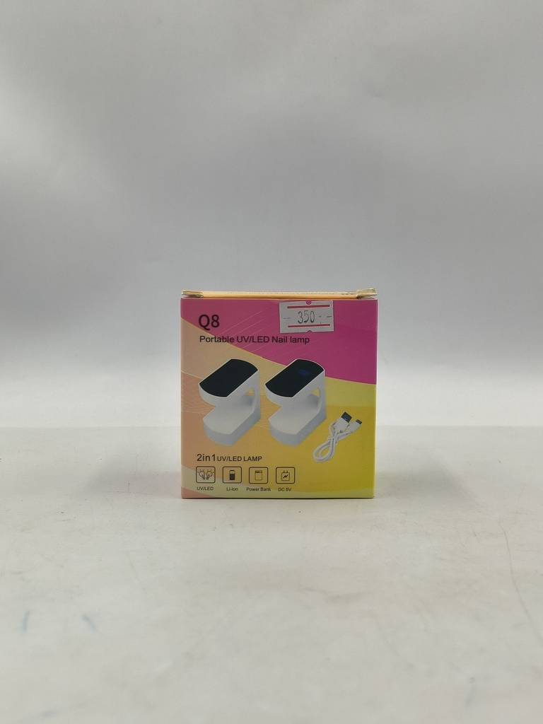 PORTABLE UV/LED NAIL LAMP 2in1 Q8