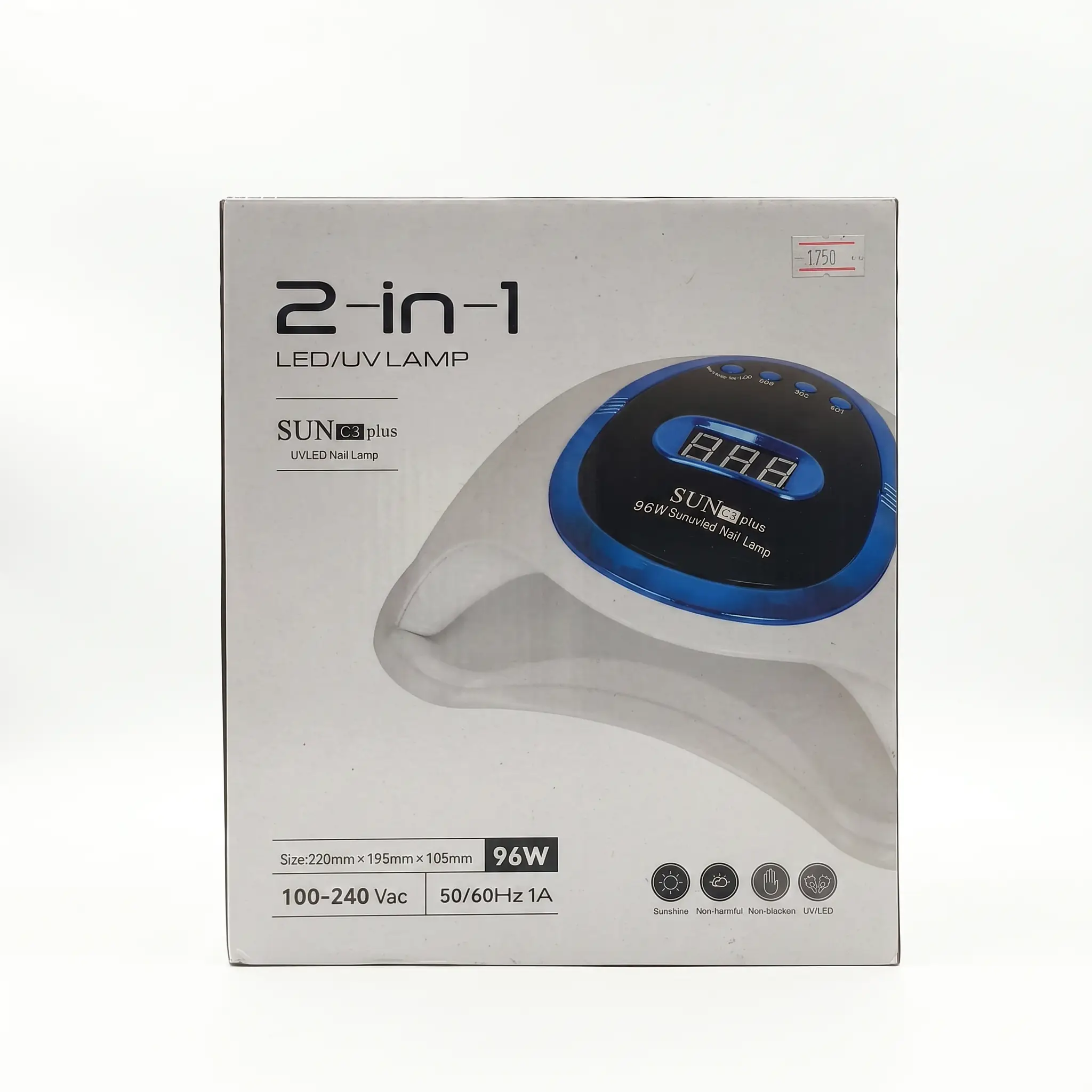 SUN C3 PLUS UV/LED NAIL LAMP 2in1 YG-15