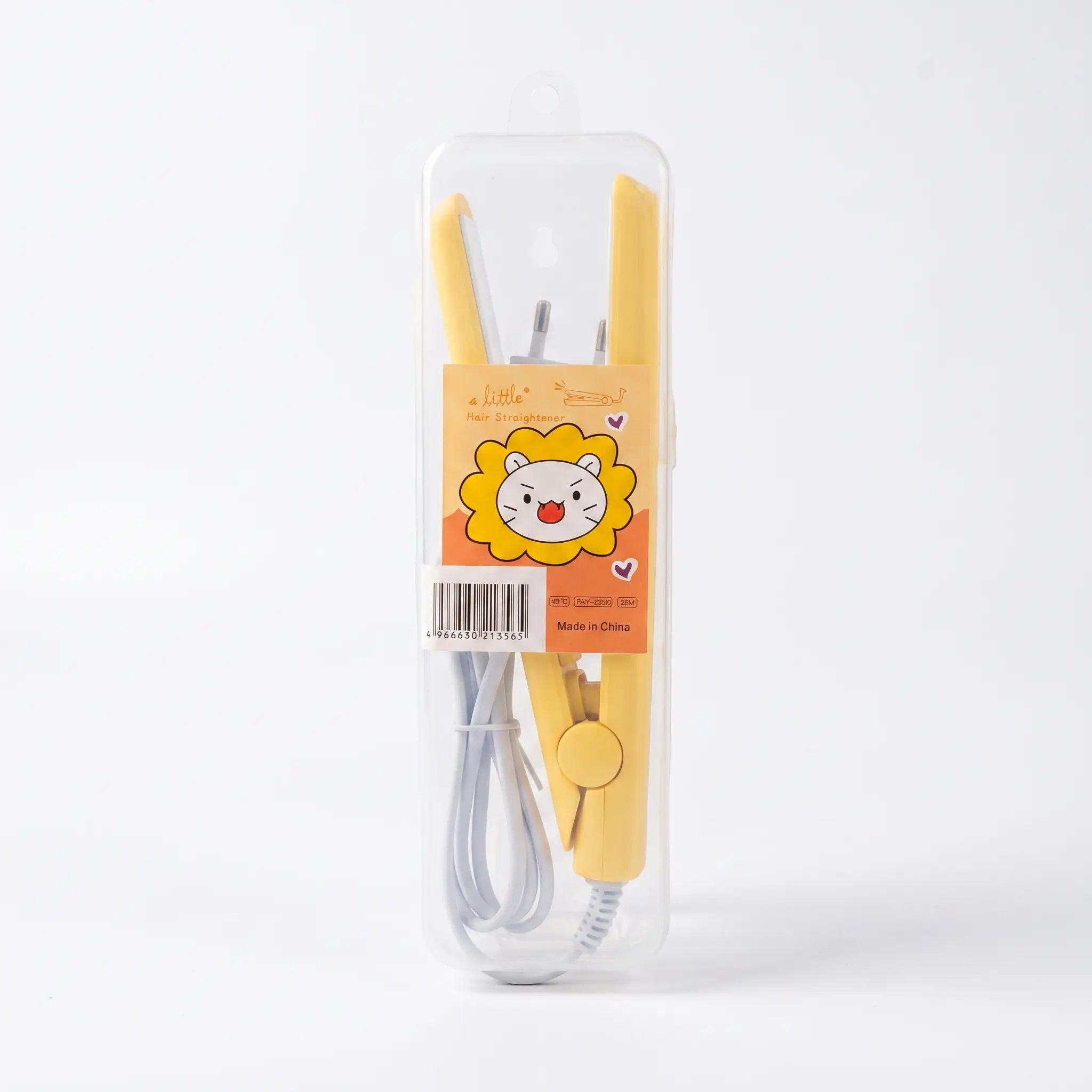 LITTLE HAIR STRAIGHTENER (Pracha Amarela Pequena)