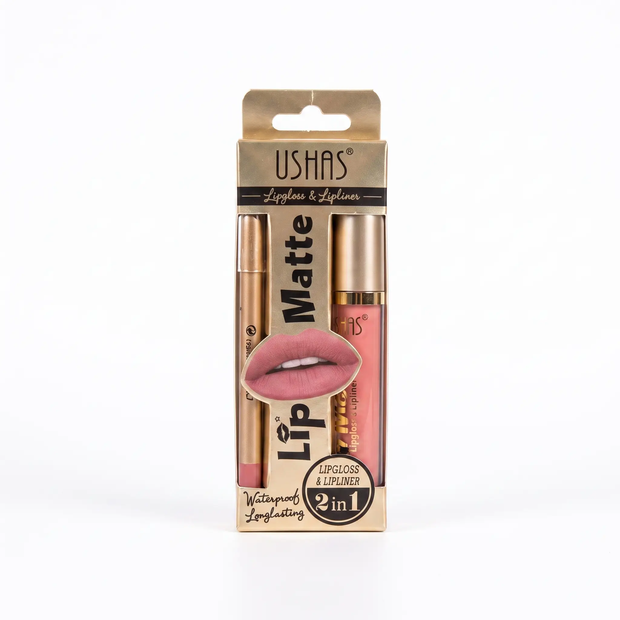 USHAS Lip Matte 2in1 (2pcs)