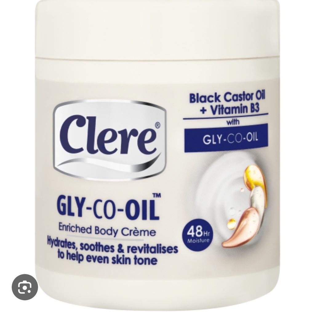 Clere Cream - Glyco Oil 500ml (1x6x24)