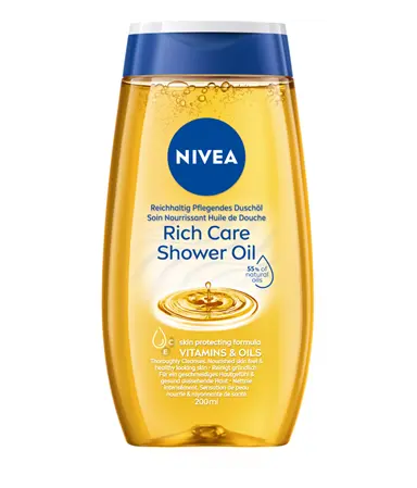 Nivea Shower Oil 200ml (1x6x12)