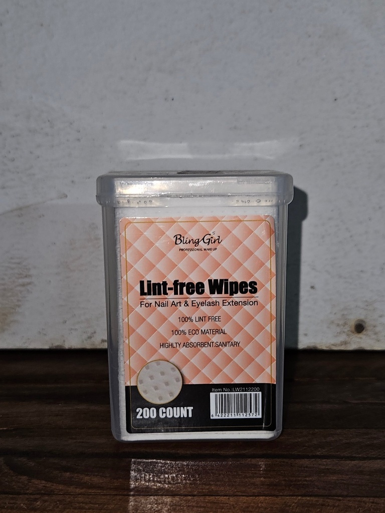 Bling Girl Lint-free Wipes 200COUNT