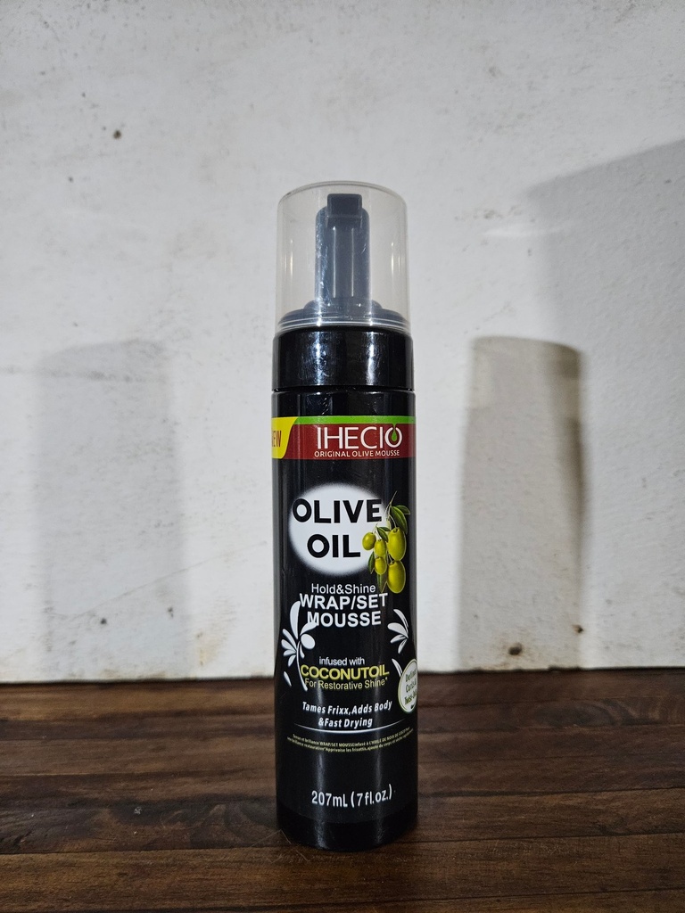 IHECIO Wrap/Set Mousse 207mL (7 fl.oz.) Hold & Shine
