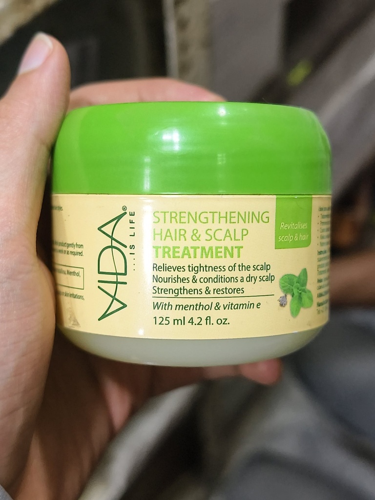 Vida Strengthening Hair & Scalp Treatment 125ml (1x6x36)