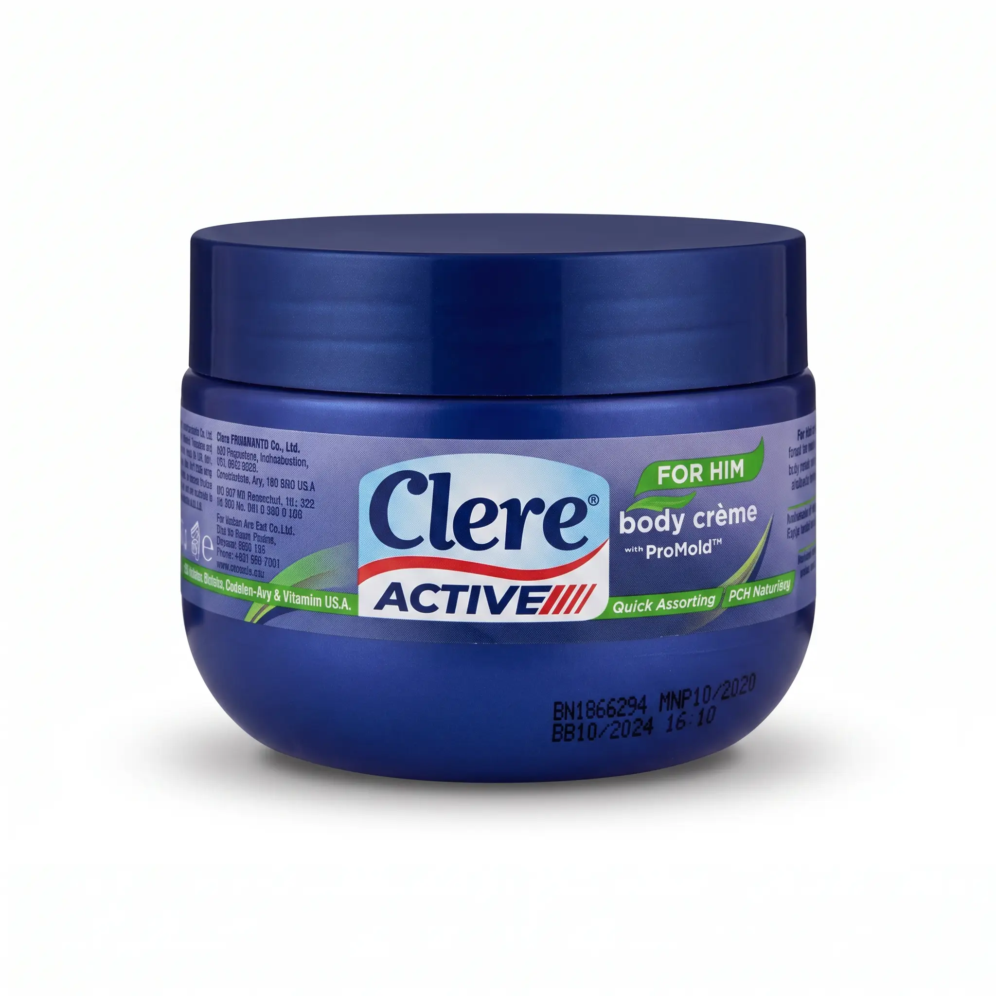 Clere Active Men Cream 250ml